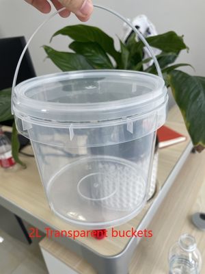 Химическое 1L-5L Clear Bucket Popcorn Bucket с сертификатом GAP/ISO/FDA
