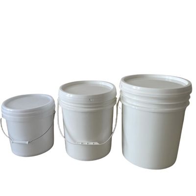 Химическое 4L пластиковое ведро с крышкой и ручкой пластиковой емкости