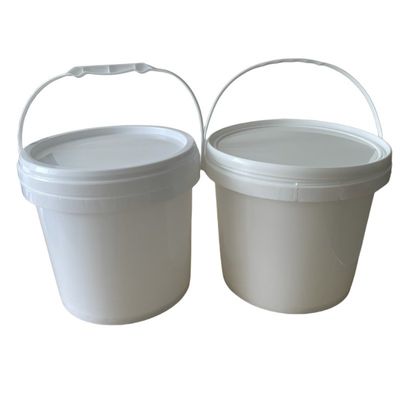 Настроить логотип Желтый HDPE 1 галлон пластиковый ведро для упаковки мороженого