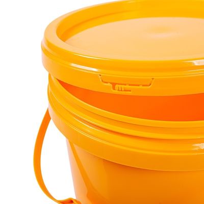 5L 5 галлон ведро 20L пластиковый ведро с крышкой для пищевых продуктов Желтый GAP/ISO/FDA сертифицированный