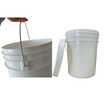5L 5 галлон ведро 20L пластиковый ведро с крышкой для пищевых продуктов Желтый GAP/ISO/FDA сертифицированный