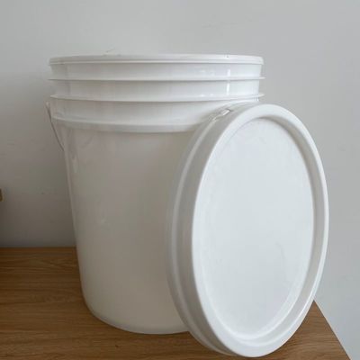 Синий ведро из HDPE из пластмассы емкостью 5 и 6,5 галлонов с сертификатом GAP/ISO/FDA
