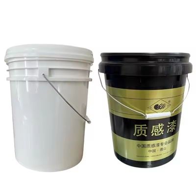 Настроить защищенный от подделок PP HDPE пластиковый ведро 5 галлонов 6 галлонов пластиковый ведро с крышкой