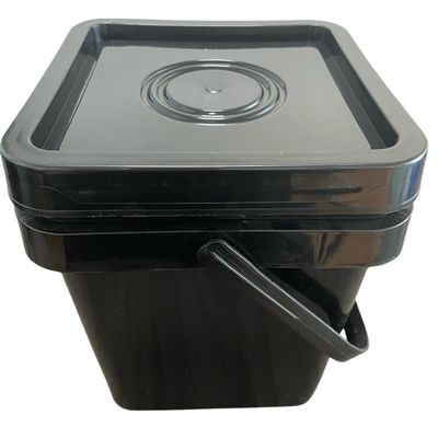 Квадратный пластиковый контейнер для минералов от 3L до 20L Промышленное применение