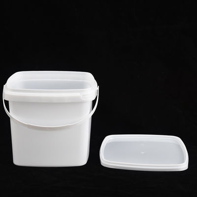 Круглый пластиковый контейнер с герметичной крышкой и HDPE материалом