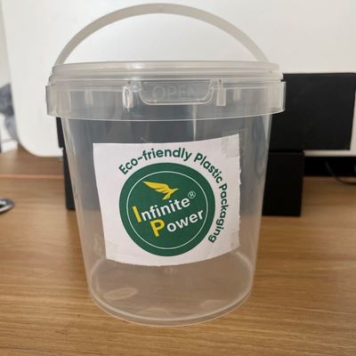 1 л прозрачный пластиковый контейнер с герметичной крышкой для индивидуального хранения и организации