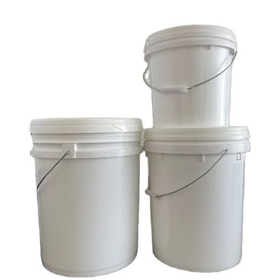 1L 2L 4L 10L 15L 18L 20L пластиковая емкость для молока йогурт огурцы круглый белый ведро