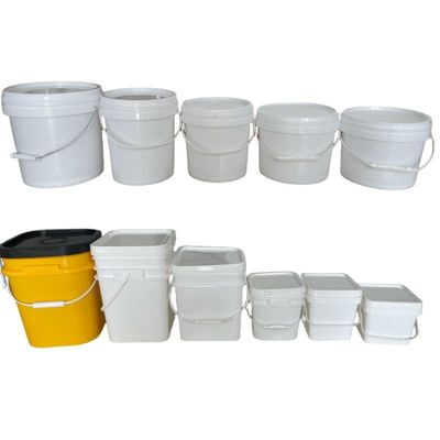 1 галлон HDPE пластиковый ведро Custom LOGO печать для транспортировки морепродуктов