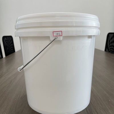 СОГЛАСОВАНО ПРЕД ПЛАСТИЧЕСКИМ ПОДЕРЖАНИЕМ 2L 4L 8L 10L 16L пластиковая белая PP ведра с сертификатом FDA