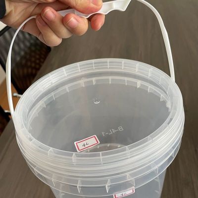 Промышленный HDPE пластиковый ведро 3.8L с крышкой прочный и практичный