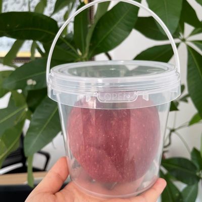 1L-5L пищевой PP пластиковые закуски упаковка ведро для конфеты и шоколада контейнер