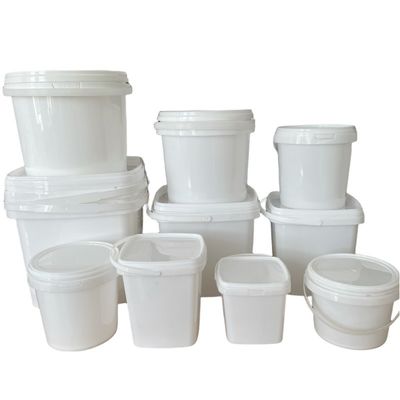 Настроить YES 2L 3L 4L 5L пластиковый ведро с крышкой Черный и прочный