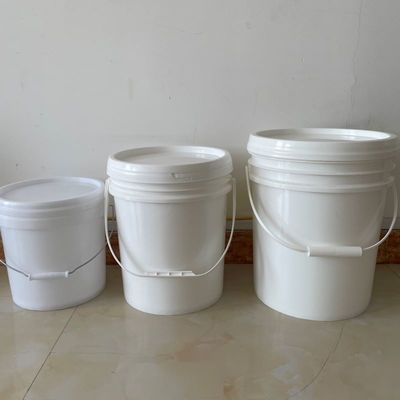 10L полипропиленовые ведра с крышкой и ручкой OEM пластиковый 2 галлонный контейнер для краски