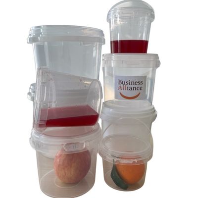 2L 3L 4L 5L Popcorn Bucket Plastic Bucket с шелковым экраном/теплопередачей/IML печатью