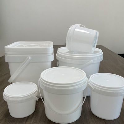 1 галлон молочные ванны йогурт мороженое пища пластиковая ведра с крышкой и полипропиленом