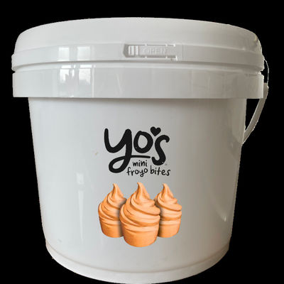 Бесплатный образец пищевой пластиковой ведра 2 га 8 л круглый контейнер ведра